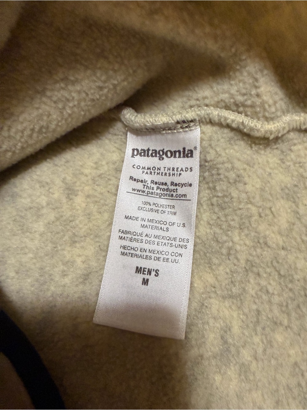 Patagonia Mens  Synchilla size Medium - Picture 6 of 9